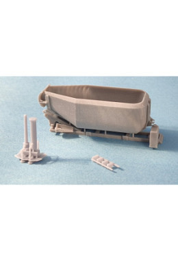 Betonmulde 4-Achser (passend auf Herpa..