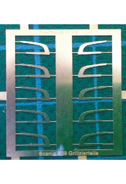 Kühlergrill-Applikationen zu Scania R09