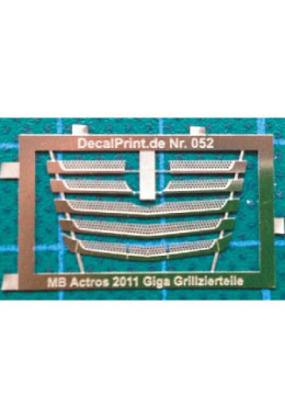 Kühlergrill Applikation MB Actros MP4
