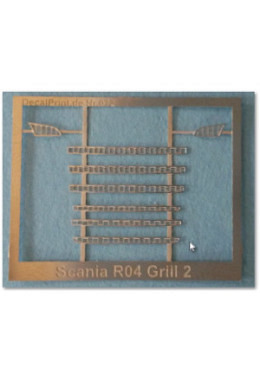 Kühlergrill- Applikationen zu Scania R04