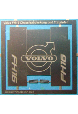 Volvo FH16 Chassisabdeckung und Tritts..