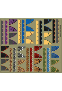  Gardinen Set 2 (Dänisch Plüsch)