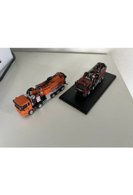 Spülfahrzeug 4-Achs (Bausatz)