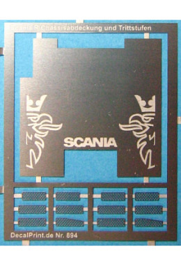 Scania R Chassisabdeckung und Trittstufen