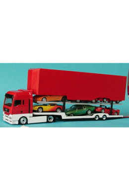 Autotransport - Trailer 2 Achs, geschl..