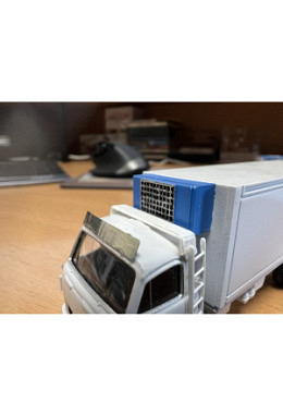 Ätzteil Saurer Dachschild