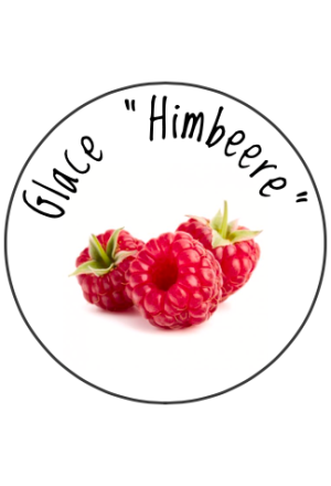 Hausgemachtes Glace "Himbeere"