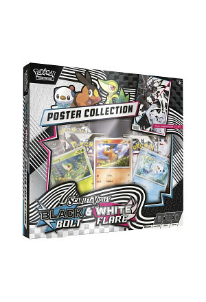 Black Bolt White Flare - Unova Poster Collection EN