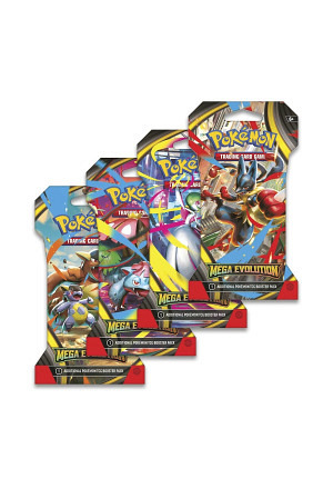 Pokemon Mega Evolutions Sleeved Booster Pack EN (Assrt.)