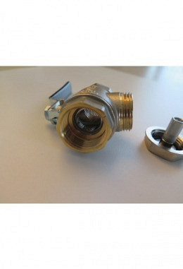 Kugelhahn mit int. Filter