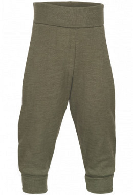 Baby-Hosen mit Nabelbund, olive