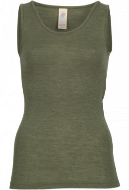 Damen-Trägerhemd, olive