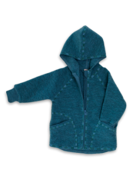 Baby-Jacke mit Kapuze, Walk, pazifik m..