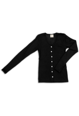 Damen-Cardigan, schwarz