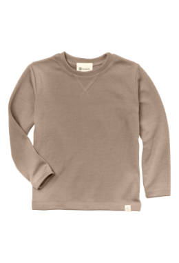 Kindersweatshirt langarm, sand