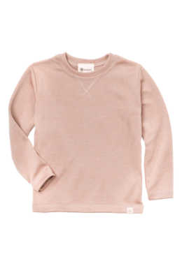 Kindersweatshirt langarm, dustyrose