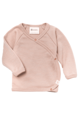 Baby-Wickelshirt, dustyrose