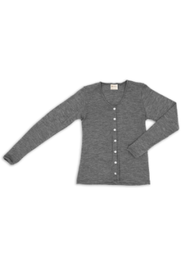 Damen-Cardigan, reine Schurwolle, schi..