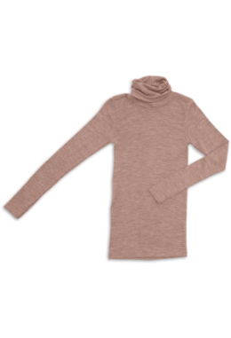Damen-Rolli langarm, dusty rose