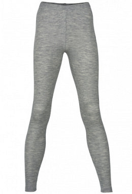 Damen-Leggings, hellgrau melange