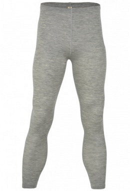 Herren-Leggings, hellgrau melange