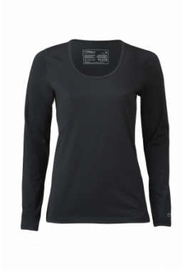 Shirt langarm, black