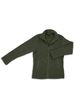 Damen-Jacke ohne Kapuze, schilf melange