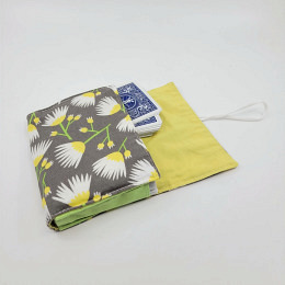 Spielkartenetui Blume