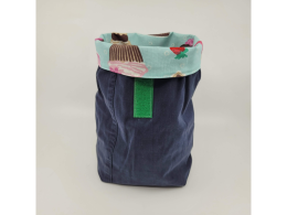 Lunchbag gross Blau