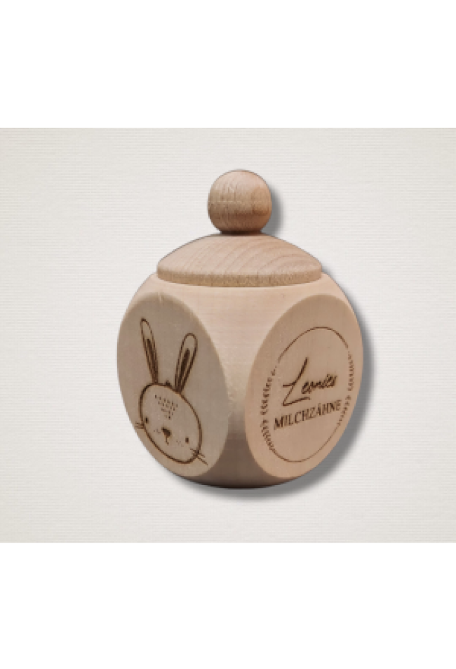 Personalisiertes Zahndöschen