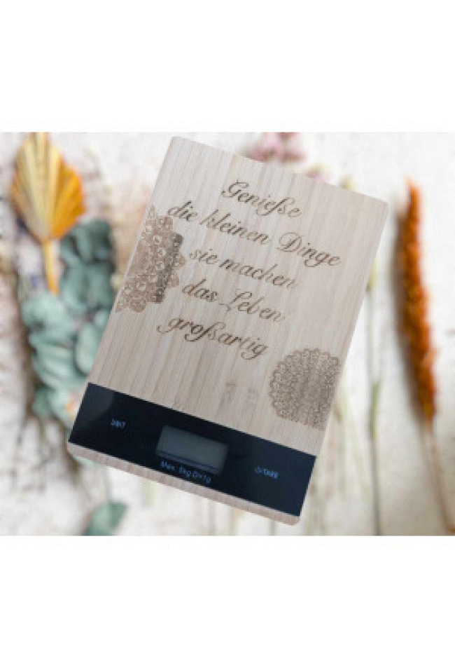 Küchenwaage personalisiert MIT WUNSCHM..