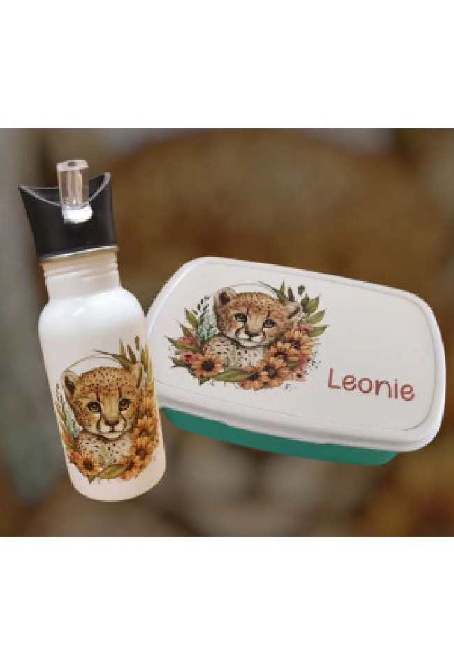 Snackbox mit Wunschdruck grün