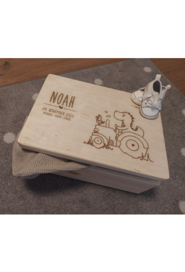 Erinnerungskiste gross mit Wunschmotiv