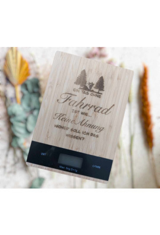 Küchenwaage personalisiert MIT WUNSCHM..