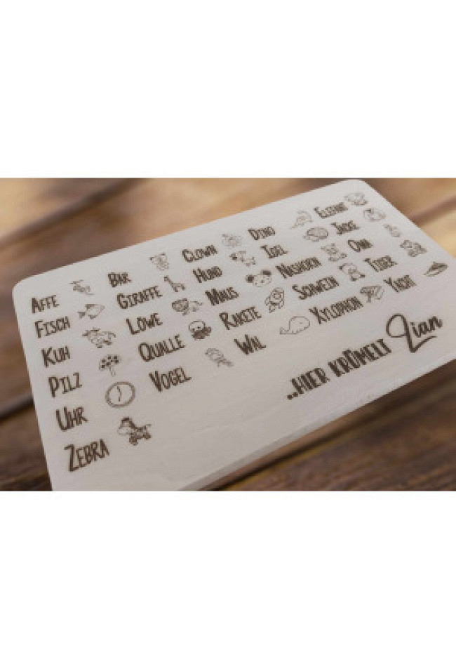 Frühstücksbrettchen Buche