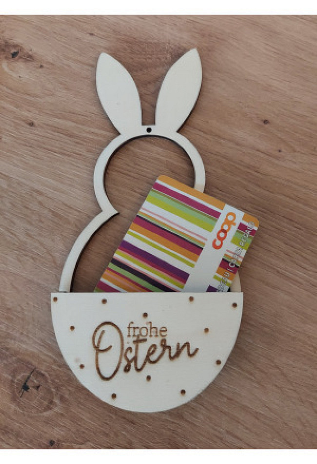 Osteranhänger mit Bauchfach