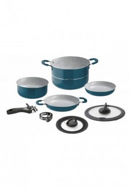 Brunner - Topfset Carezza - 8 tlg - blau