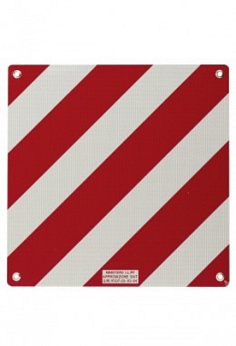 Sonderlasten Warntafel Alu für Italien