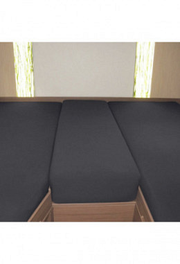 Fixleintuch-Set 3-teilig titanium