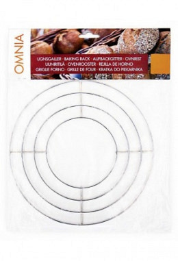 Omnia Aufbackgitter aus Edelstahl