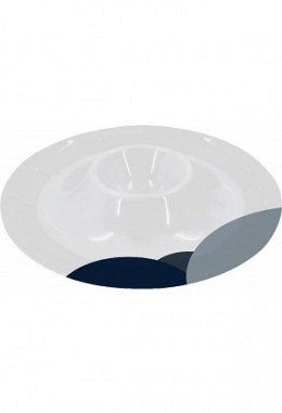 Movera - Eierbecher Camilla - blau/grau