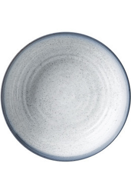 BRUNNER Suppenteller Melamin Tuscany 21 cm creme/blau