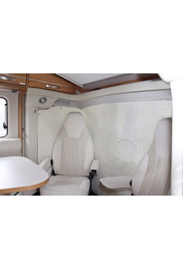 Hindermann Thermovorhang mit Radiozugang - hellgrau - Ducato ab 06/2006