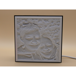 Lithophan Box mit Bild
