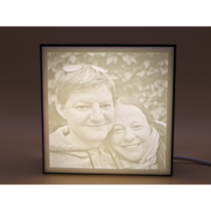 Lithophan Box mit Bild