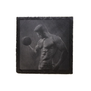 Bild auf Schiefersteinplatte