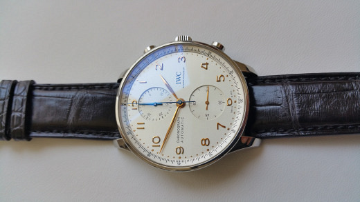 IWC Portuguese Chronograph (New model / IWC warranty / full set)