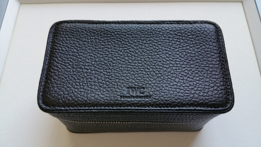 IWC leather travel box for 2 watches