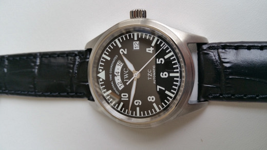 IWC Pilot UTC 39mm (box / manual / IWC service)