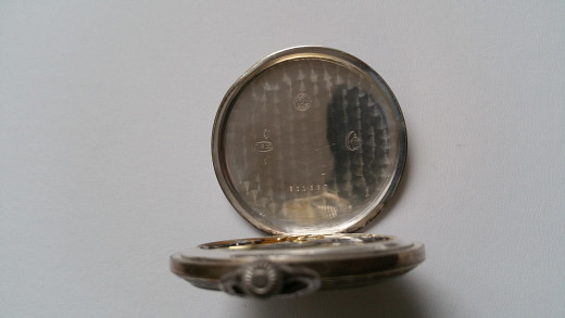 IWC Art Déco Pocket watch cal. 73 silver (serviced)